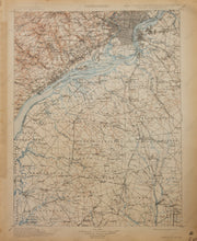 Load image into Gallery viewer, Genuine-Antique-Map-Camden--New-Jersey-Pennsylvania-Delaware--1910-U-S-Geological-Survey--Maps-Of-Antiquity