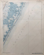 Load image into Gallery viewer, Genuine-Antique-Topographic-map-Long-Beach-New-Jersey-Sheet-Antique-Topo-Map---NJ-Antique-Geological-&-Topographical-Maps-New-Jersey-1907-USGS-Maps-Of-Antiquity