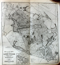 Load image into Gallery viewer, 1898 - Boston Park Guide By Sylvester Baxter With Maps And Illustrations Antique Booklet Map Genuine