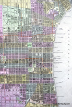 Load image into Gallery viewer, 1836 - Philadelphia Antique Map Genuine Hand-Colored Engraved