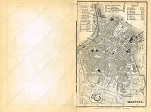Load image into Gallery viewer, 1886 - Vicenza And Mantova Antique Map Printed Genuine