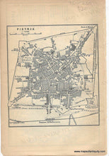 Load image into Gallery viewer, 1895 - Lucca and Pistoja - Antique Map