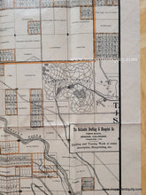 Load image into Gallery viewer, Antique-Pocket-Folding-Map-City-of-Denver-Colorado-Rollandet-Drafting-Blueprint-Company-Fifth-Edition-1899-1890s-1800s-Late-19th-Century-Maps-of-Antiquity
