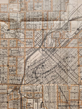 Load image into Gallery viewer, Antique-Pocket-Folding-Map-City-of-Denver-Colorado-Rollandet-Drafting-Blueprint-Company-Fifth-Edition-1899-1890s-1800s-Late-19th-Century-Maps-of-Antiquity