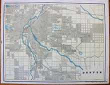 Load image into Gallery viewer, Antique-Map-City-Denver-Colorado-St.-Paul-Minnesota-Cities-Home-Library-and-Supply-Association-Pacific-Coast-1892-1890s-1800s-Late-19th-Century-Maps-of-Antiquity-