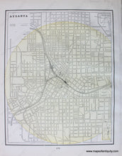 Load image into Gallery viewer, Antique-Map-City-Atlanta-Georgia-Milwaukee-and-Bay-View-Wis.-Wisconsin-Cities-Home-Library-and-Supply-Association-Pacific-Coast-1892-1890s-1800s-Late-19th-Century-Maps-of-Antiquity-