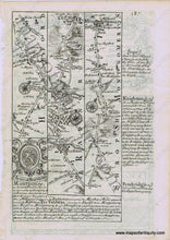 Load image into Gallery viewer, 1767 - A Map Of Leicestershire Antique Genuine
