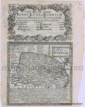 Load image into Gallery viewer, Antique-Black-and-White-Map-A-Map-of-Norfolk-c.-1767-London-Magazine-England-London-1700s-18th-century-Maps-of-Antiquity