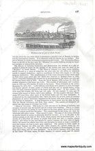 Load image into Gallery viewer, Hand-Colored-Antique-Illustration-Northern-View-of-part-of-South-Boston-Massachusetts-Boston-c.-1840-Barber-Maps-Of-Antiquity-1800s-19th-century