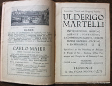 Load image into Gallery viewer, 1932 - Monumental Map Of Florence Antique Genuine Folding