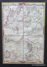 Load image into Gallery viewer, Genuine-Antique-Map,-Framed-Plans-of-the-Cities-and-Harbors-of-New-York,-Boston,-Charleston,-Havanna,-and-Philadelphia-1782-T.-Conder-Maps-Of-Antiquity