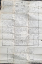 Load image into Gallery viewer, Vintage-Map-Map-of-City-of-Portland-Maine-1940-Fred-L-Tower-Companies-Maps-Of-Antiquity