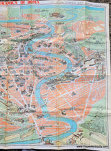 Load image into Gallery viewer, Vintage-Map-Rome-Italy---Pianta-Panoramica-di-Roma-con-circa-500-Monumenti-1960-Augusto-Trabacchi-Maps-Of-Antiquity
