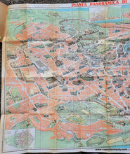 Load image into Gallery viewer, Vintage-Map-Rome-Italy---Pianta-Panoramica-di-Roma-con-circa-500-Monumenti-1960-Augusto-Trabacchi-Maps-Of-Antiquity