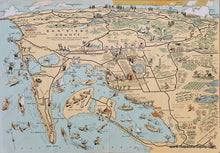 Load image into Gallery viewer, Genuine-Vintage-Map-Map-of-San-Diego-California-City-and-County-1950-Lowell-E-Jones-Maps-Of-Antiquity