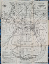 Load image into Gallery viewer, Genuine-Antique-Booklet-with-Maps-Visitors-Guide-to-the-Centennial-Exhibition-and-Philadelphia-1876-Lippincott---Centennial-Guide-Book-Company-Maps-Of-Antiquity