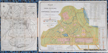 Load image into Gallery viewer, Genuine-Antique-Booklet-with-Maps-Visitors-Guide-to-the-Centennial-Exhibition-and-Philadelphia-1876-Lippincott---Centennial-Guide-Book-Company-Maps-Of-Antiquity