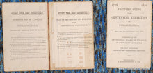 Load image into Gallery viewer, Genuine-Antique-Booklet-with-Maps-Visitors-Guide-to-the-Centennial-Exhibition-and-Philadelphia-1876-Lippincott---Centennial-Guide-Book-Company-Maps-Of-Antiquity