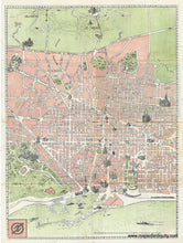 Load image into Gallery viewer, Genuine-Map-Barcelona-1953-Junta-Provincial-del-Turismo-Maps-Of-Antiquity