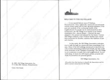 Load image into Gallery viewer, The Old Village A National Register District Step By Paperback Book.