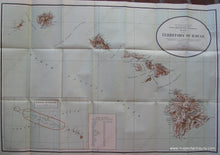 Load image into Gallery viewer, Antique-Map-Printed-Color-Map-of-the-Territory-of-Hawaii-United-States-West-1909-U.S.-Government-Survey/Berthrong-Maps-Of-Antiquity