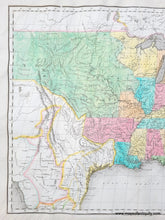 Load image into Gallery viewer, Antique-map-United-States-America-Melish-Lavoisne-1820-Texas-Territories-Northwest-Westward-expansion-1820s-1800s-19th-century-Maps-of-Antiquity