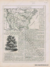Load image into Gallery viewer, 1848 - Map Of The United States Antique Genuine Printed-Color