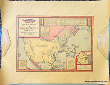 Load image into Gallery viewer, Antique-Map-Pictorial-This-Map-Presents-A-Bostonian's-Idea-of-the-United-States-of-America-c.-1937-Daniel-WallingfordMaps-of-Antiquity