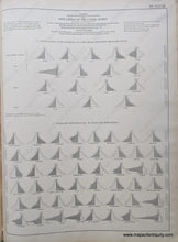 Load image into Gallery viewer, Genuine-Antique-Map-Charts-Showing-the-Distribution-by-Age-and-Sex-of-the-Population-of-the-United-States-at-the-date-of-ennumeration-June-1st-in-the-Aggregate-and-with-Distinction-of-Race-Color-and-Nativity-for-the-United-States-and-in-the-Aggregate-and-as-Native-or-Foreign-for-each-STate-and-Territory...-to-which-are-added-for-the-purposes-of-comparison-certain-corresponding-figures-for-1850-and-1860...-United-States--1874-Walker-/-Bien-Maps-Of-Antiquity-1800s-19th-century