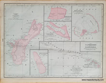 Load image into Gallery viewer, Genuine-Antique-Map-Minor-U-S-Possessions-in-the-Pacific-Ocean-Verso-Samoa-1903-Cram-Maps-Of-Antiquity