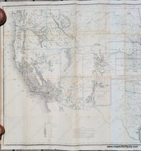Load image into Gallery viewer, Genuine-Antique-Map-Map-of-the-United-States-and-Territories-Shewing-the-extent-of-Public-Surveys-and-other-details-constructed-from-the-Plats-and-official-sources-of-the-General-Land-Office-1866-General-Land-Office-Maps-Of-Antiquity
