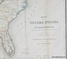 Load image into Gallery viewer, Genuine-Antique-Map-Map-of-the-United-States-and-Territories-Shewing-the-extent-of-Public-Surveys-and-other-details-constructed-from-the-Plats-and-official-sources-of-the-General-Land-Office-1866-General-Land-Office-Maps-Of-Antiquity