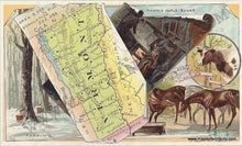 Load image into Gallery viewer, Antique-Chromolithograph-Map-Vermont-1890-Arbuckle-1800s-19th-century-Maps-of-Antiquity