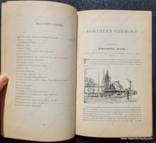 Load image into Gallery viewer, Genuine-Antique-Book-with-Maps-Northern-Vermont-1892-Rand-Avery-Supply-Co-Boston--Maine-Railroad-Maps-Of-Antiquity