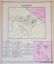 Load image into Gallery viewer, Genuine-Antique-Map-East-Montpelier-VT-Vermont-with-Plainfield-center-and-Duxbury-Corners-1873-Beers-Maps-Of-Antiquity