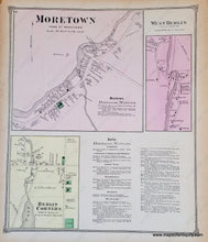 Load image into Gallery viewer, Genuine-Antique-Map-Moretown-VT-Vermont-with-West-Berlin-and-Berlin-Corners-1873-Beers-Maps-Of-Antiquity