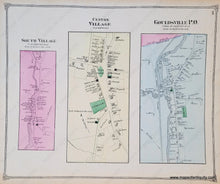 Load image into Gallery viewer, Genuine-Antique-Map-Northfield-VT-Vermont-1873-Beers-Maps-Of-Antiquity