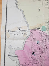 Load image into Gallery viewer, 1869 - Plan of Rutland, Rutland County, Vermont - Genuine Antique Map