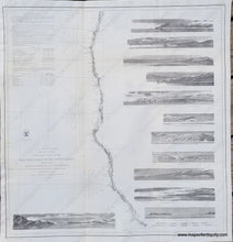 Load image into Gallery viewer, Antique-Coastal-Chart-Reconnaissance-of-the-Western-Coast-of-the-United-States-Middle-Sheet-from-San-Francisco-to-Umpquah-River.--United-States-West-1854-U.S.C.S.-Maps-Of-Antiquity