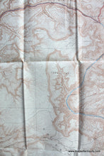 Load image into Gallery viewer, 1948 - Topographic Map Of The Grand Canyon National Park Arizona Antique Genuine Printed-Color