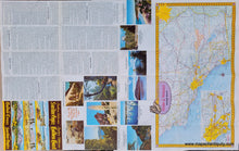 Load image into Gallery viewer, Antique-Map-Pictorial-Roads-to-Romance-Golden-Coast-Sunshine-Empire-Southern-California-1963-Los-Angeles-Pasadena, San Diego, Long Beach, Santa Monica, and as far east as the Arizona border with San Bernardino, Joshua Tree National Monument