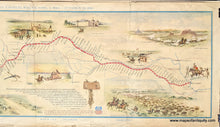 Load image into Gallery viewer, Antique-Map-Pony-Express-Route-Pictorial-Historic-History-Pioneer-Trails-Association-Centennial-W.-H.-Jackson-1961-Maps-of-Antiquity