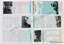 Load image into Gallery viewer, 1935 - Southwest Portion Of San Bernardino County Antique Pictorial Map Genuine Printed-Color