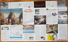 Load image into Gallery viewer, 1947 - Panoramic Perspective Of The Area Adjacent To Hoover Dam And Lake Mead Recreational Antique