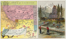 Load image into Gallery viewer, Antique-Chromolithograph-Arbuckle-Print-Prints-Montana-1890-1800s-19th-Century-Maps-of-Antiquity