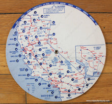 Load image into Gallery viewer, Antique-Road-Map-West-California-Dist-O-Map-1969-Plumly-Mfg.-Corp-California-1900s-20th-century-Maps-of-Antiquity