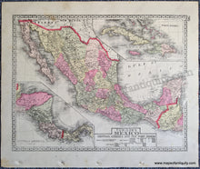 Load image into Gallery viewer, 1888 - Tunison’s Alaska; Verso: Mexico Central America And The West Indies Antique Map Genuine