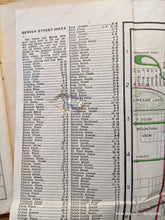 Load image into Gallery viewer, 1925 - Clason’s Guide Map Of Denver Antique Genuine Folding