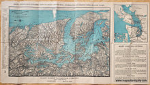 Load image into Gallery viewer, Antique-Printed-Color-Folding-Map-Birdseye-View-of-Puget-Sound-Country-and-Vicinity-1927-Puget-Sound-Navigation-Company-Maps-Of-Antiquity