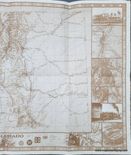Load image into Gallery viewer, Old-Printed-Color-Map-Colorado-Railroads-1943-Linn-H--Wescott-Maps-Of-Antiquity